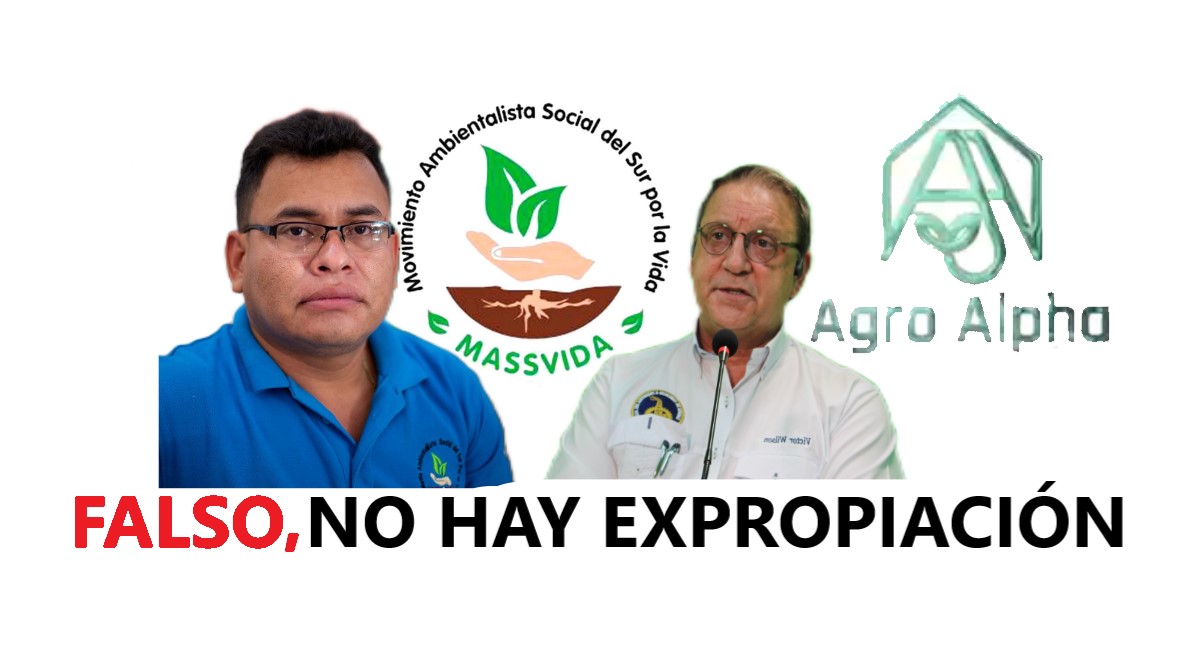 NO ES VERDAD QUE ZEDE ORQUÍDEA BUSQUE DESPOJAR DE TIERRAS A POBLADORES DE LAS TAPIAS, SAN MARCOS DE COLON.