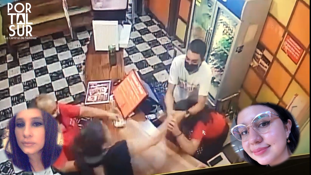 VIDEO: EMPLEADOS DE RESTAURANTE SON AGREDIDOS POR CLIENTE ENFURECIDA