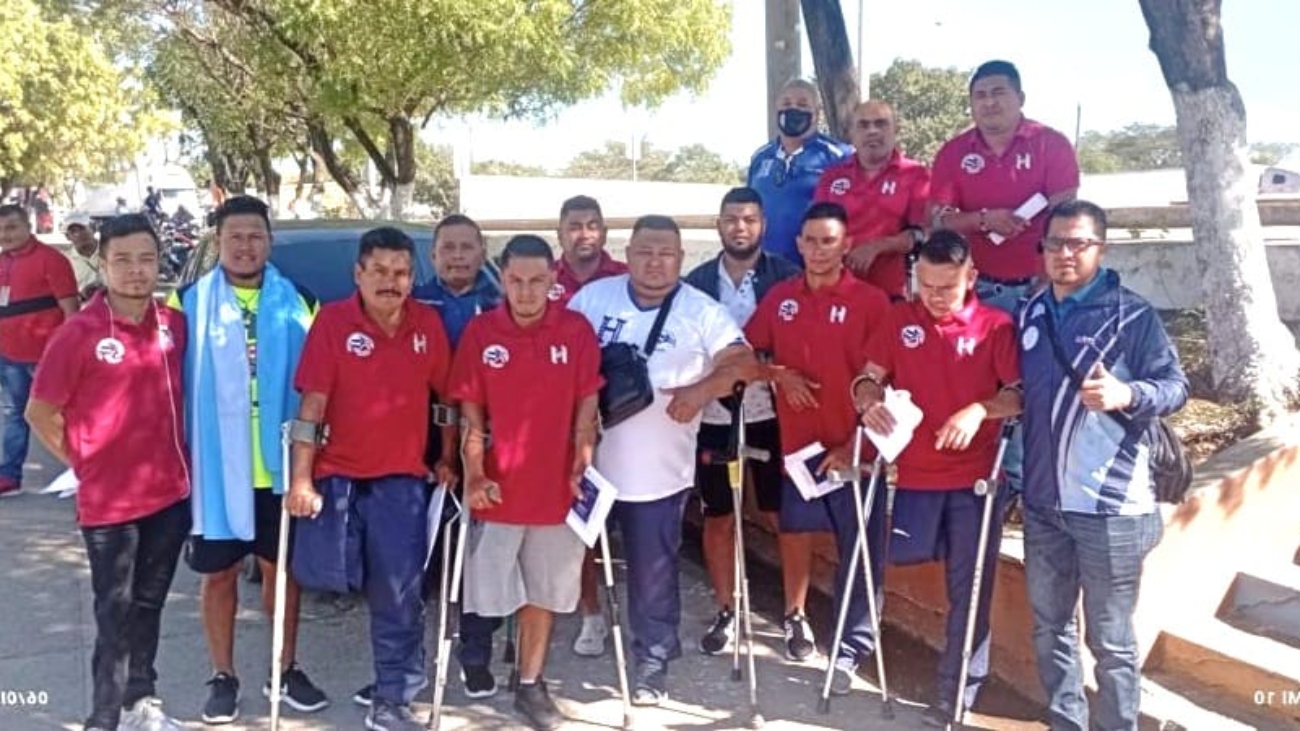 Selección hondureña de amputados participará en campeonato centroamericano