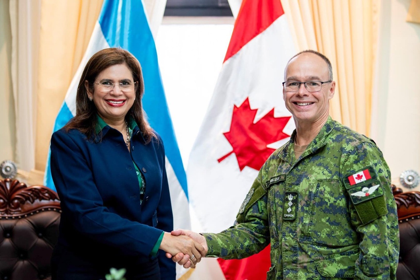 Honduras y Canadá estrechan lazos de cooperación y hermandad en reunión oficial
